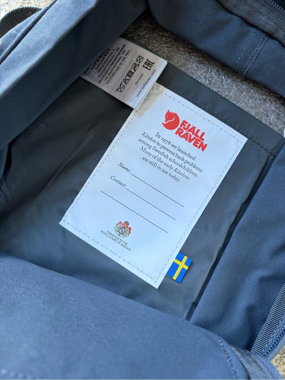 Fjallraven Kanken Shoulder Everyday Bag 23561 Mini Backpack Small - Picture 2 of 4